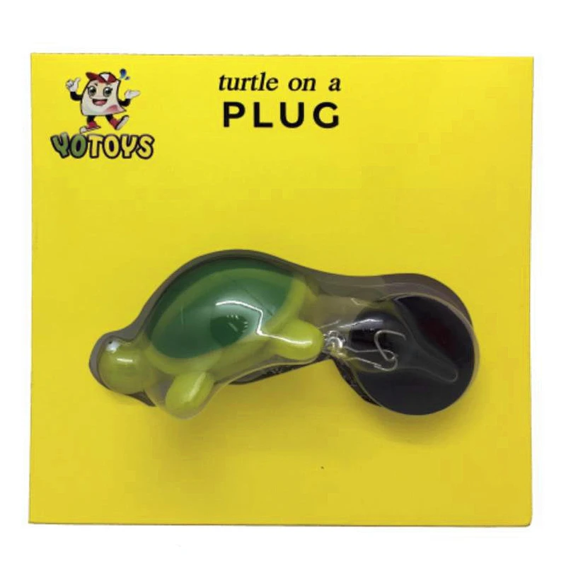 Rubber Black Color Shark on a Plug Water Stopper