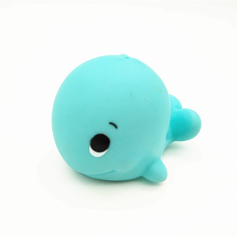 Eco-friendly squirting shale PVC bath toy for kids