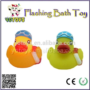 3D flashing duck for kids/ LED flashing toys
