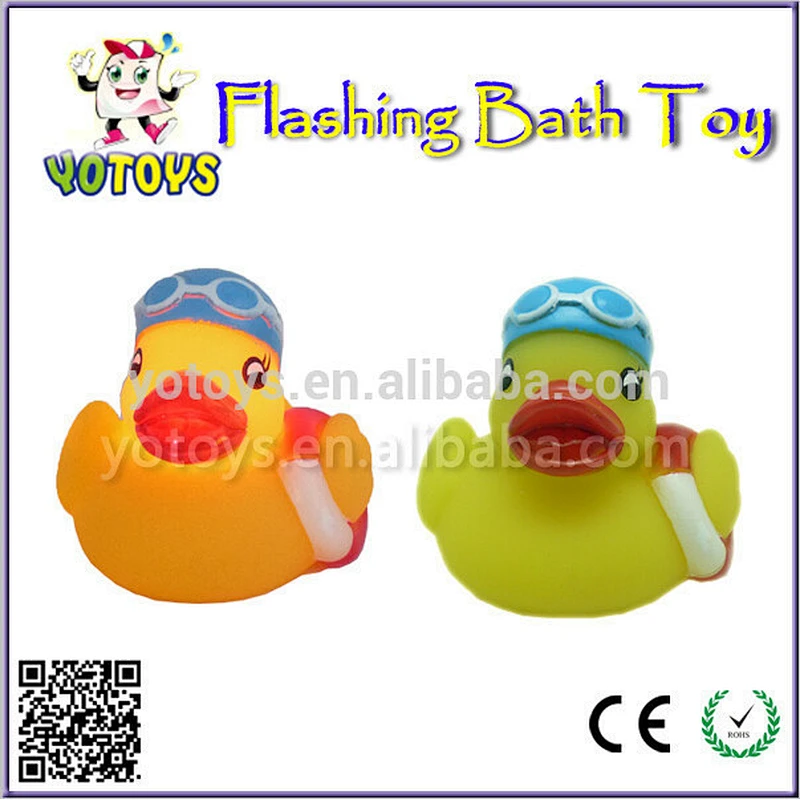 3D flashing duck for kids/ LED flashing toys