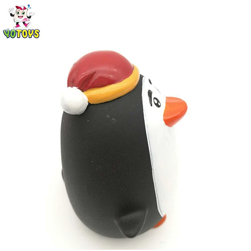 Plastic Decorative Xmas Ornaments Christmas Gift Rubber Penguin Christmas Decoration