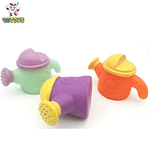 Customized Logo Printed Custom Bath Water Toys Plastic Garden Baby Toy