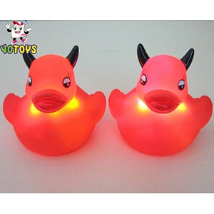Customized PVC Material waterproof Flashing LED Light Bath Toy