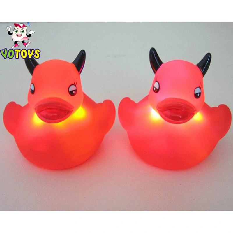 Customized PVC Material waterproof Flashing LED Light Bath Toy