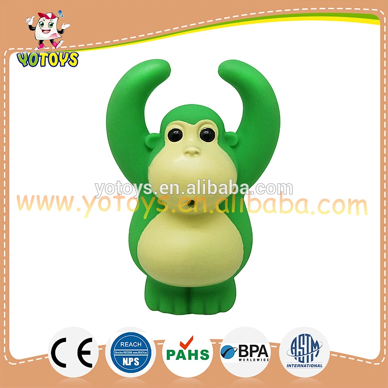 Non-phthalate kids plastic bath squirting toy monkey