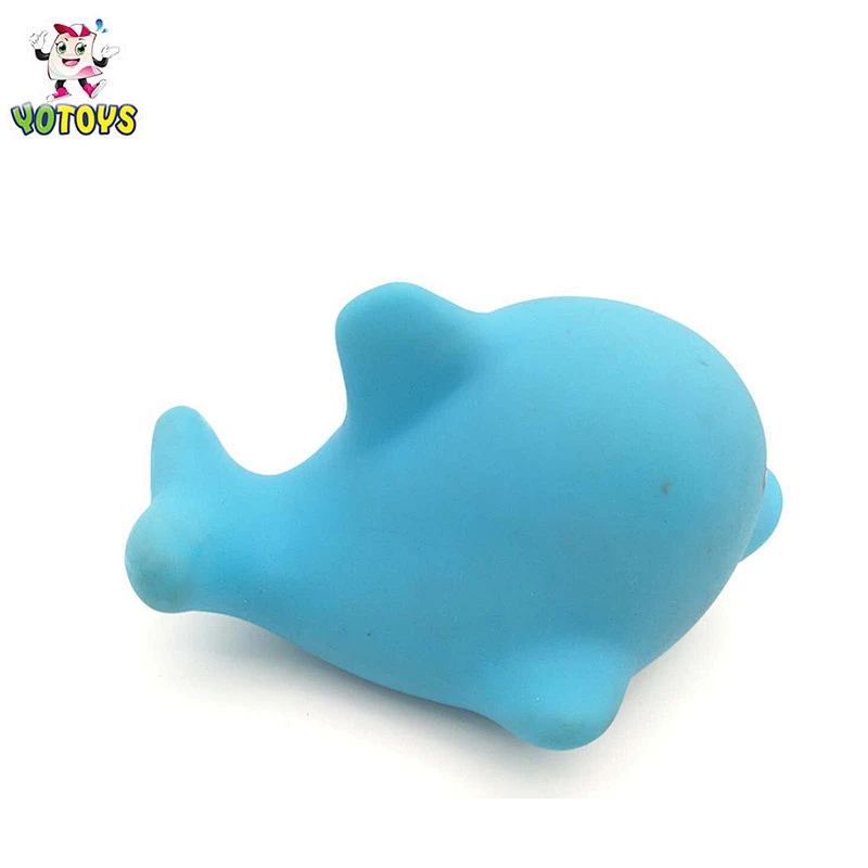 Plastic Rubber Figure Toy OEM Sea Animal Dolphin Bath Toy PVC Animal Toy