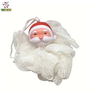 Made in China Cute Mesh Bath Ball Baby Bath Sponge Animal shower Ball baby bath toys for child