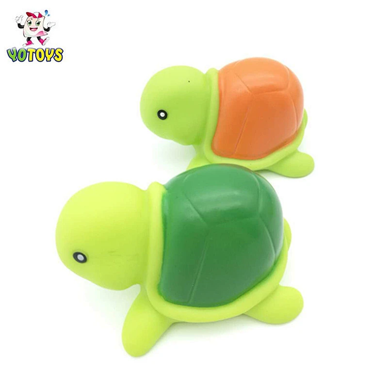 Customer Green Turtle Baby Rubber Bath Toy Floating Animal Toy