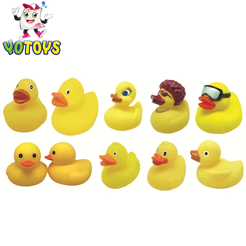 OEM/ODM welcomed floating rubber duck bath toy baby shower gifts