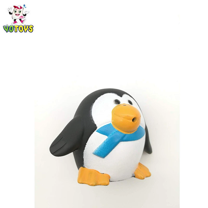 Wholesale Lovely PVC Rubber Penguin Baby Bath Kids Toy Organizer