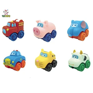 Hot Selling Mini Plastic Vehicle Educational Toy Car for Baby