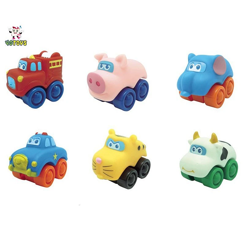 Hot Selling Mini Plastic Vehicle Educational Toy Car for Baby