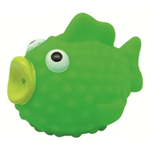 Plastic Material light blue rubber shark toy