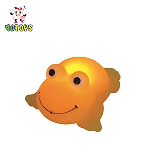 China Wholesale Flashing PVC Toy Rubber Vinyl Animal Frog Light Toy