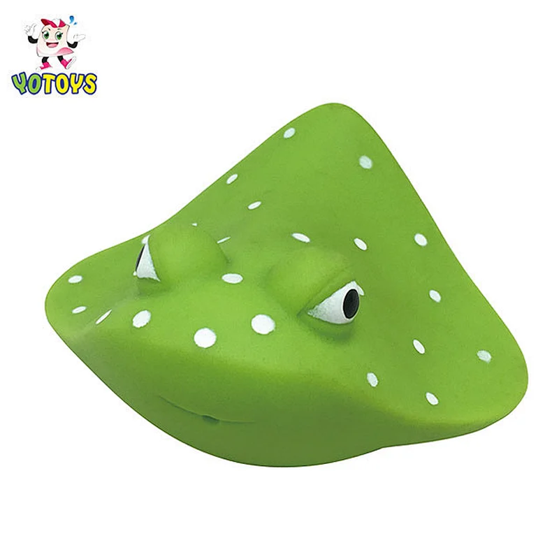 Hot selling sea animal toy set custom design plastic toy pvc bath toy crab rubber toys gift for kids