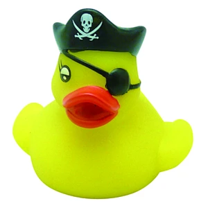 OEM/ODM Welcomed Custom Rubber PVC Pirate Duck Plastic Toy