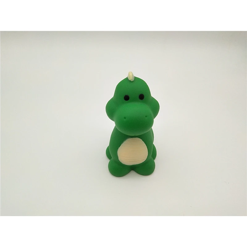 Custom Little Baby Cartoon Soft Rubber Dinosaur Toy with Squirter