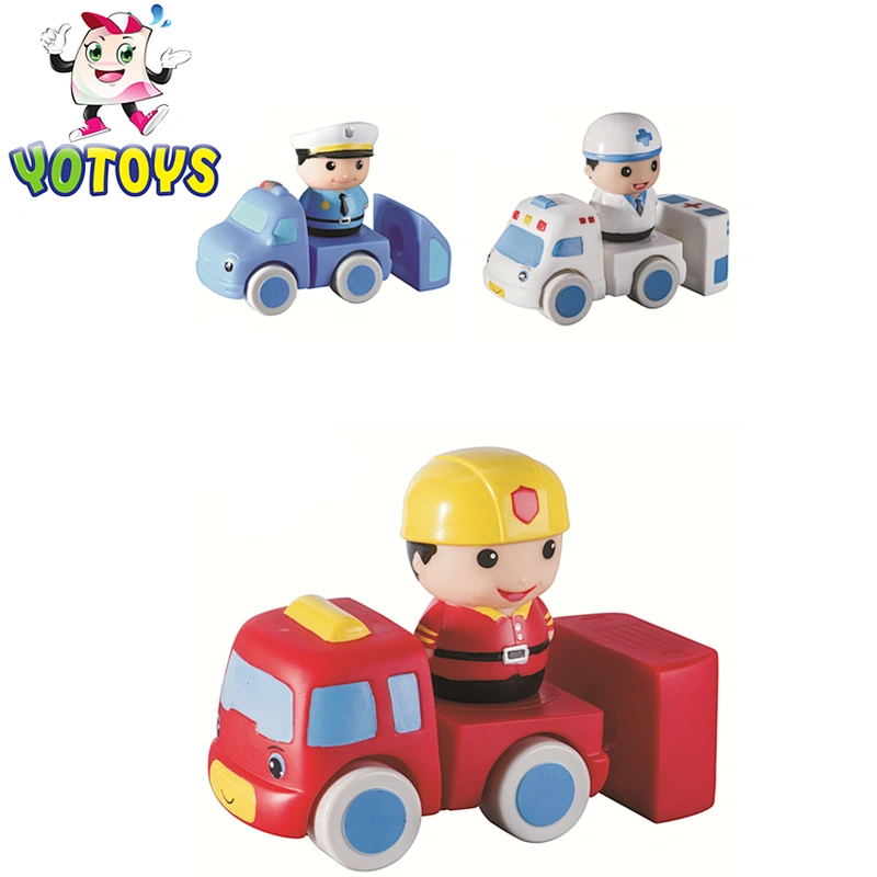 Vinyl toy - Baby educational Toys -Snap Free wheels cars