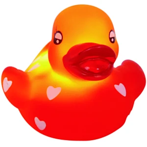 2018 New Popular red duck light up toys for kids