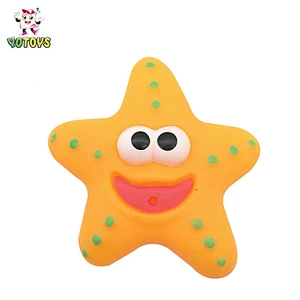 Baby Shower Toy Sea Animal Mini Starfish Shape Bath PVC Toy