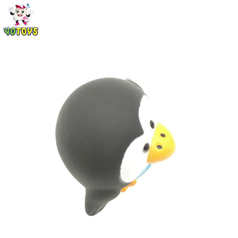 Wholesale Lovely PVC Rubber Penguin Baby Bath Kids Toy Organizer