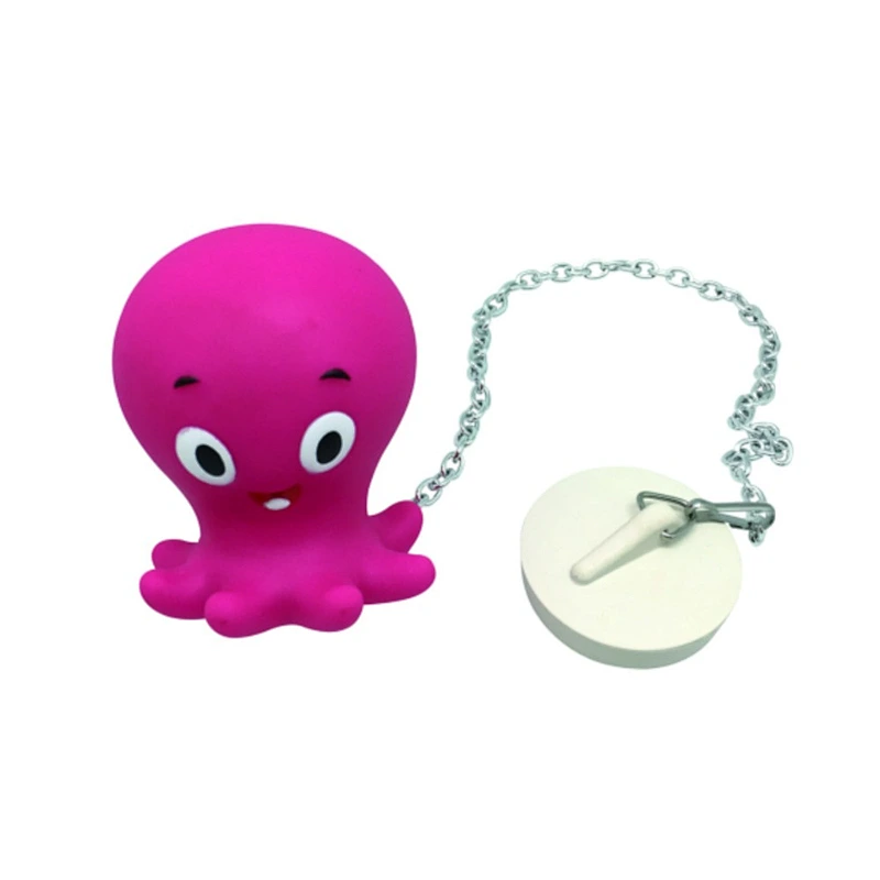 Animal shape plastic water stopper rubber water stopper sliding glass shower door stopper