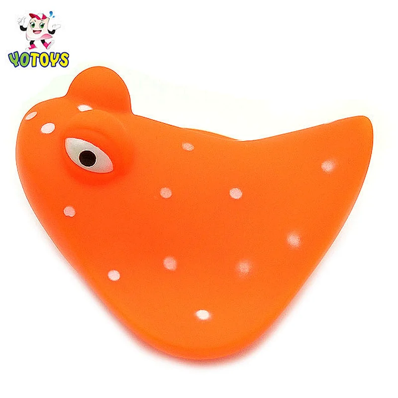 Made in China Baby Bath toy Plastic devil fish toys sea animal squirt bath toys for children