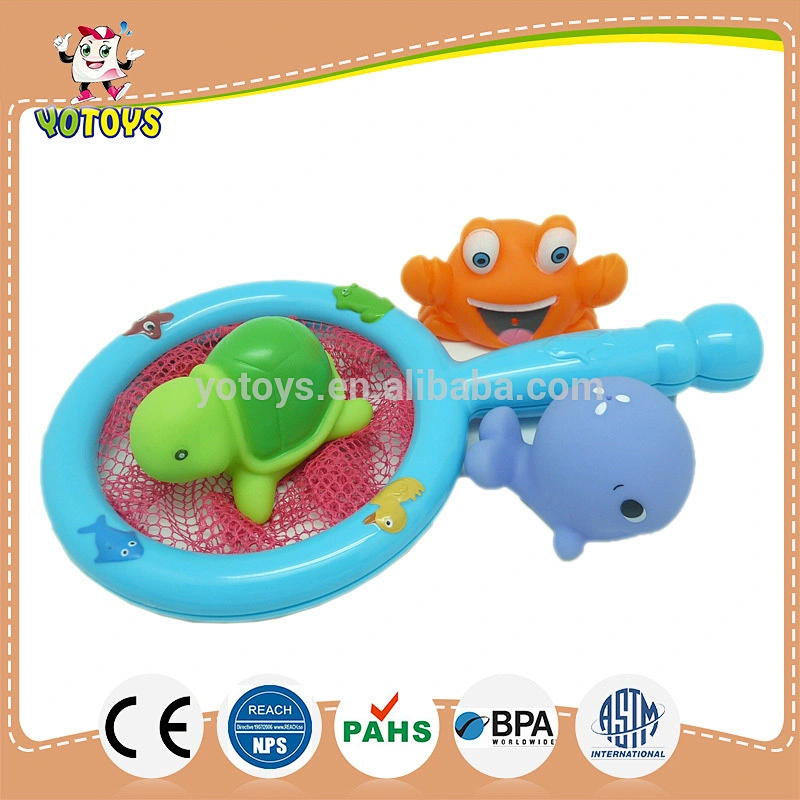 pvc bath toys, fishnet set Sports Toy,toys for kids educational