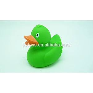 Squeaky Eco-friendly Rubber toy duck for baby/ rubber duck toy/ bathing rubber toy