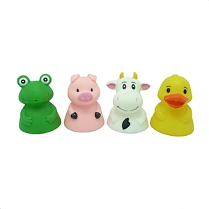 Wholesale high quality mini rubber floating strawberry baby bath toy