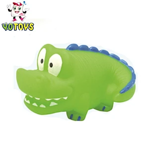 Lovely baby green crocodile mini fan toy for kids
