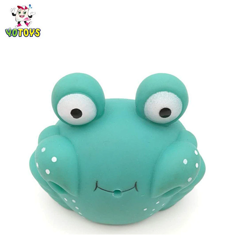 Factory Wholesale Cartoon Crab Style Baby Bath Fountain Small Plastic Toys