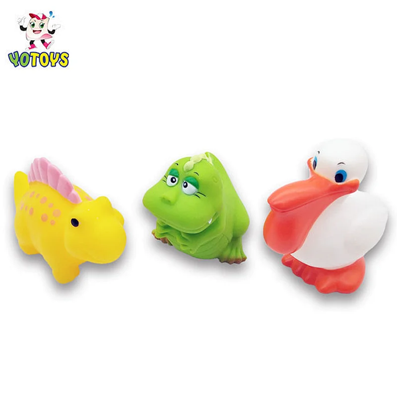 Plastic Marine Animal Water Squirter Bath Toy Set for Kids,Small Sea Animal Baby Bath Toys