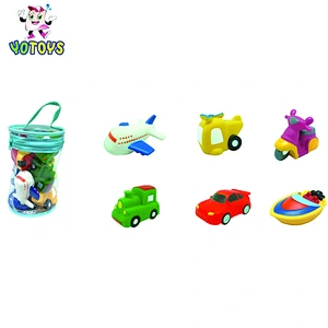 Plastic vehicle toy/airplane car boat toy for kids
