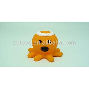Baby Bathing Squirting Soft plastic rubber octopus toys Bath Toy