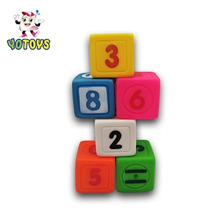 Soft PVC Block Build Kids Educational Toy
