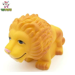 Guangdong DongguanNew Arrival Rubber Baby Wild Animal Lion Style Kid Toy