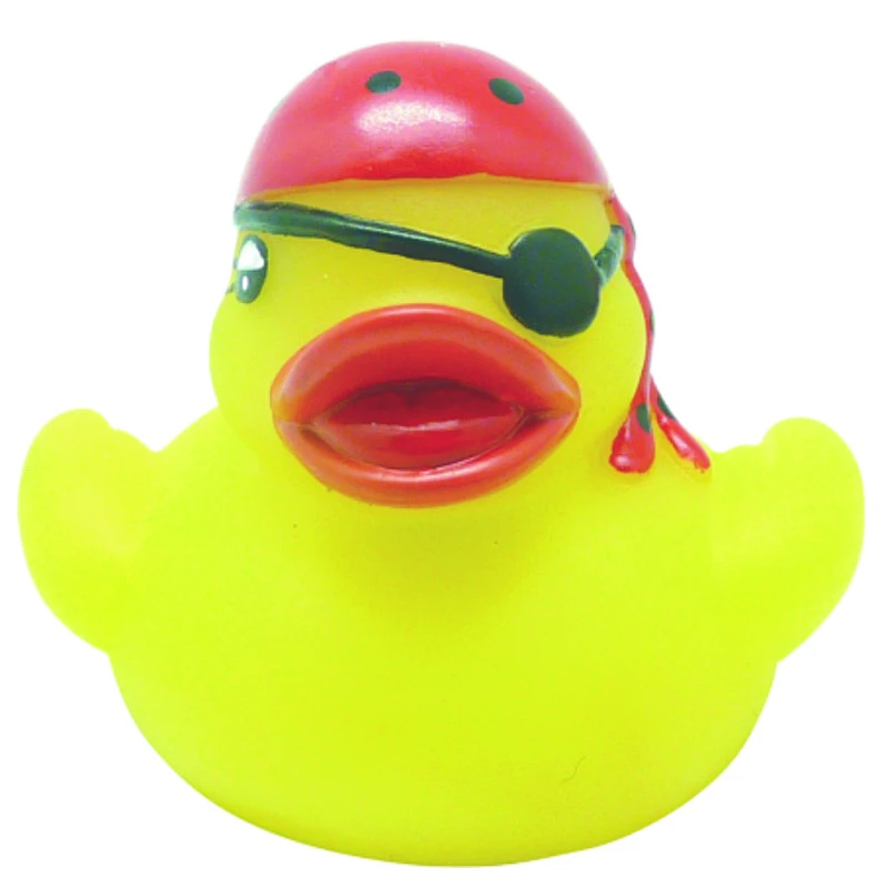 OEM/ODM Welcomed Custom Rubber PVC Pirate Duck Plastic Toy