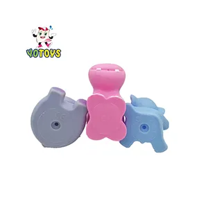 Customized New products big animal rhinoceros shapes shower time rubber toys for baby