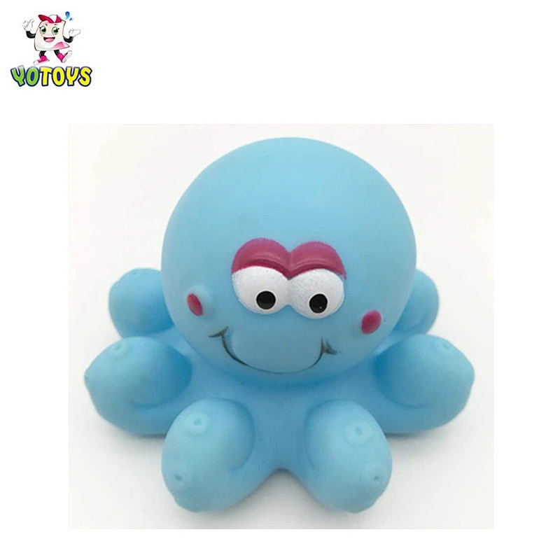 Spraying Water Mini Cute Octopus New Vinyl Sea Animal Toy for Children