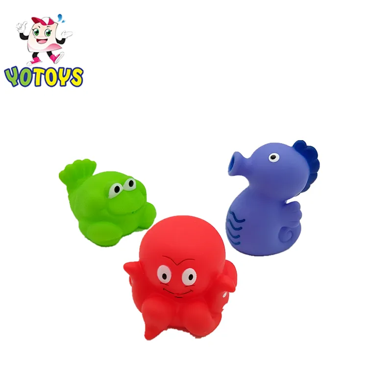 Plastic Swimming Fish Toys,Small Floating Toy Sea Plastic Animal Bath Toys