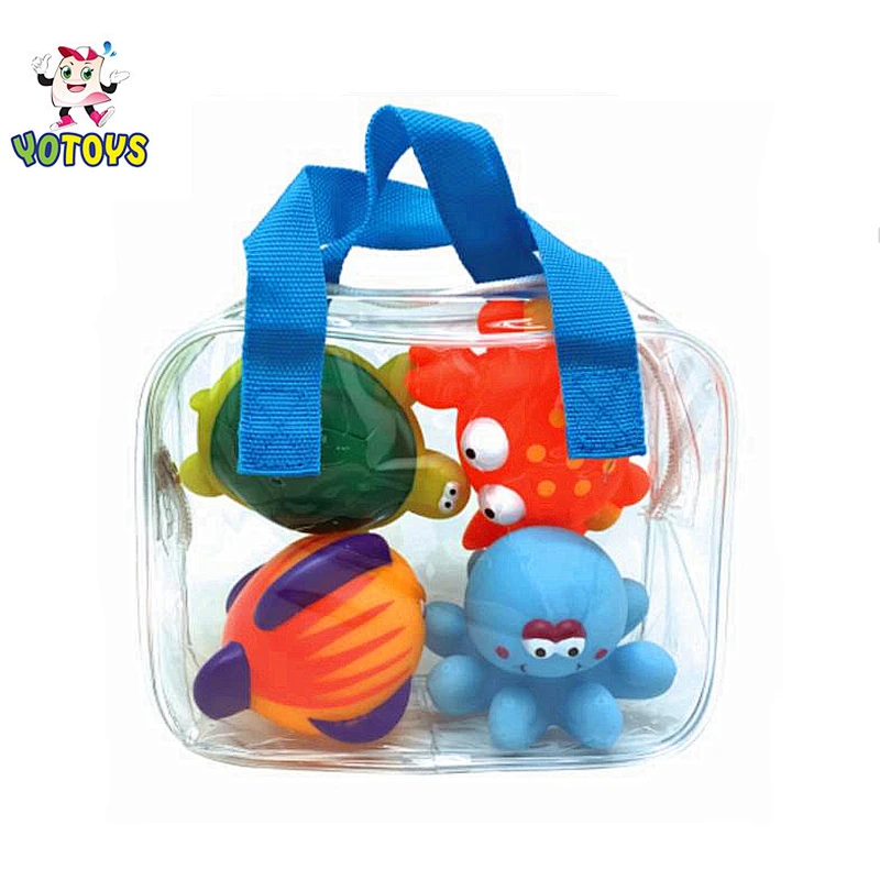 Floating Ocean Link Animal Little Squirts Bath Squirters Toys 10 Pack