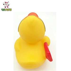 OEM New Design Custom Vinyl Rubber Duck with Sunglasses Baby Bath Duck