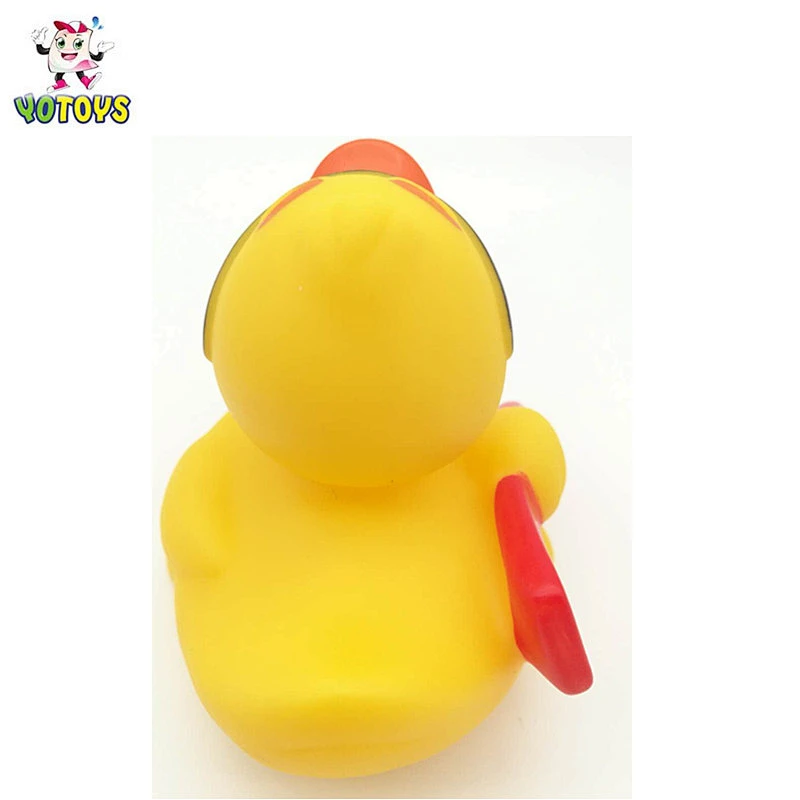 OEM New Design Custom Vinyl Rubber Duck with Sunglasses Baby Bath Duck