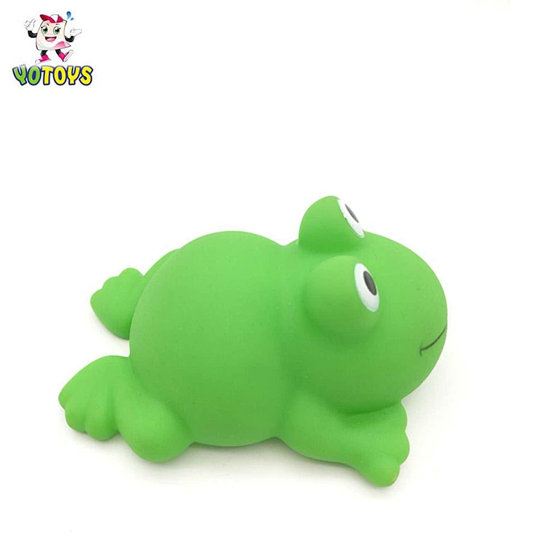 China Wholesale Flashing PVC Toy Rubber Vinyl Animal Frog Light Toy