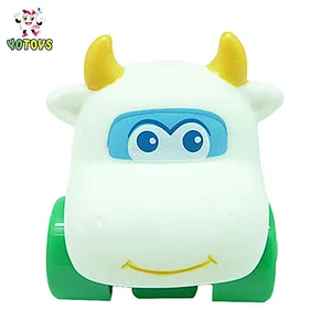 Made in China toy gift pvc plastic learning toys tiger pig children toys car for baby boys