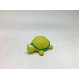 Floating Bath toy green rubber turtle