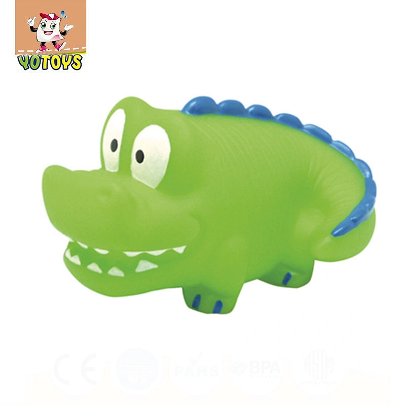 ECO-Friendly lovely small green crocodile floating bath toy