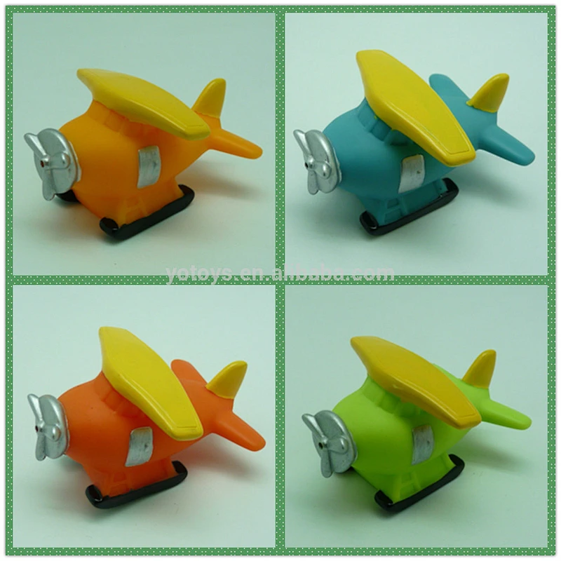 Cute colorful baby bathing toy helicopter