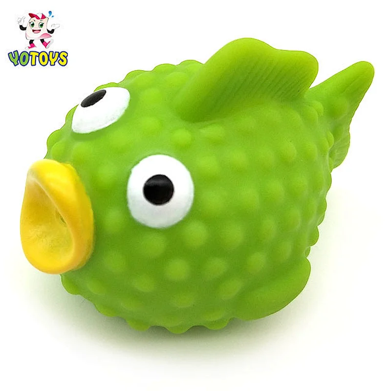 Brinquedos Wholesale Manufacturer China Pvc Sea Animal Fish Rubber Water Bath Toy for Child Toddler